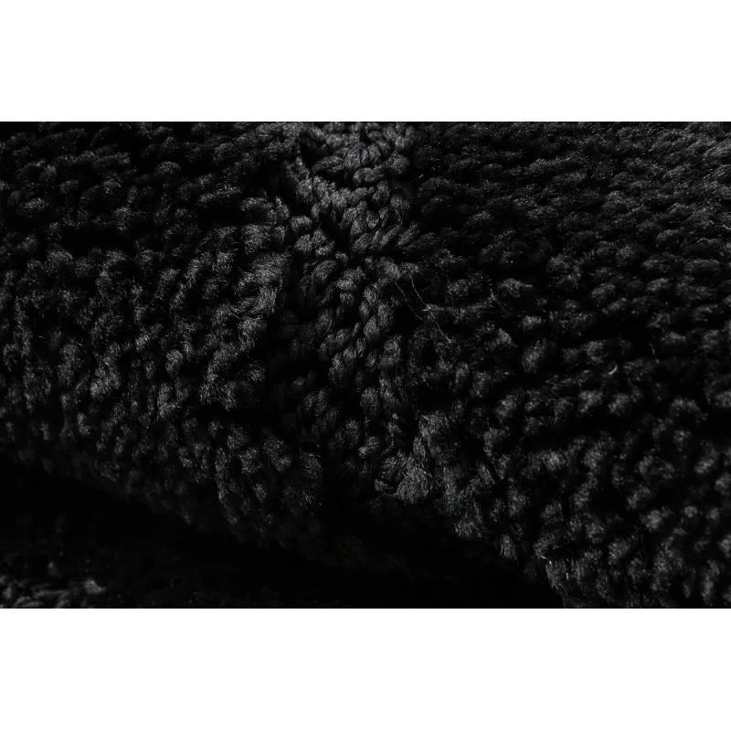 Dywan łazienkowy SUPREME WAVES, czarny, doskonały do nowoczesnych wnętrz