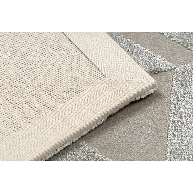 Dywan PEARL 51323C beżowy, strukturalny, idealny do eleganckich wnętrz