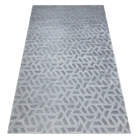 Ekskluzywny dywan geometryczny PEARL 51320D w szarym kolorze