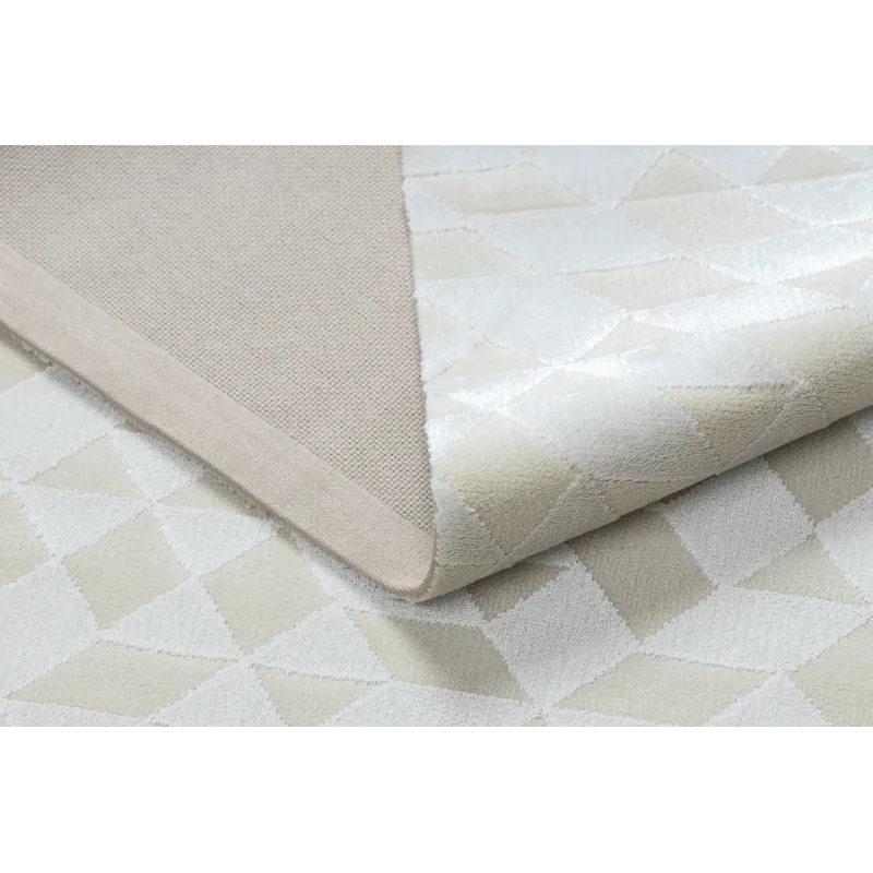 Kremowy dywan PEARL 51321A, doskonały do sypialni lub ogrodu