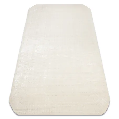 Ekskluzywny dywan geometrczny PEARL 53132A w kremowym kolorze
