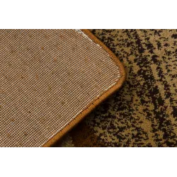 Dywan ROYAL H387 w odcieniach brązu i musztardy, elegancki dywan do salonu