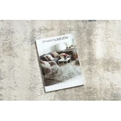 Dywan o nowoczesnym wzorze, miękki w dotyku, idealny do salonu lub sypialni