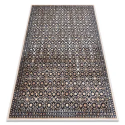 Dywan wełniany NAIN Ornament 1183/51033 granat / beż