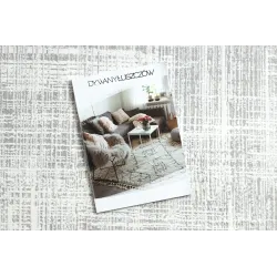 Kremowy dywan DUKE A0357, styl vintage, idealny do salonu