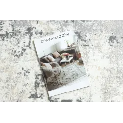 Nowoczesny dywan DUKE 51378 w kolorze kremowym i szarym, idealny do salonu