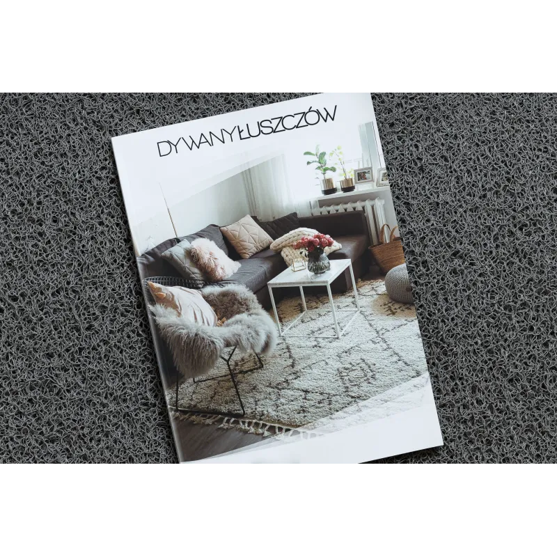 Wycieraczka BH DM001 w kolorze srebrnym, nowoczesny design, do wnętrz i na zewnątrz