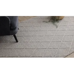 Beżowy dywan TAHAR 99001C, styl boho, elegancki dodatek do wnętrz