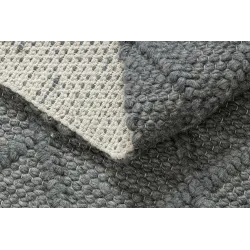 Elegancki dywan TAHAR 99001K antracytowy, doskonały do stylowych aranżacji