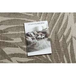 Dywan sizalowy FLOORLUX 20504 w stylu dżungli, elegancki i nowoczesny
