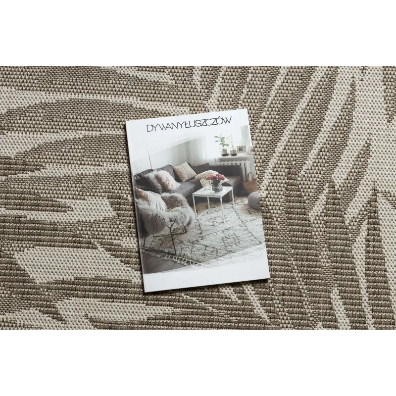 Dywan sizalowy FLOORLUX 20504 w stylu dżungli, elegancki i nowoczesny