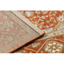 Dywan SOHO z wełny, o miękkiej fakturze i eleganckim geometrycznym wzorze