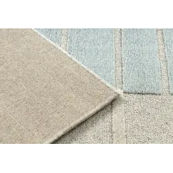 Dywan FLUX 461.3, wełniany, o strukturze loftowej, elegancki