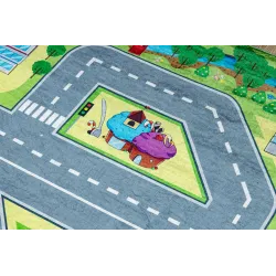 Dywan do pokoju dziecięcego BAMBINO 9028, świetny do zabawy i nauki
