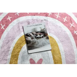 Dywan BAMBINO 47810 o miękkiej fakturze, przyjemny w dotyku dla dzieci