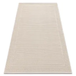 Beżowy dywan sizalowy TIMO 5979 do ogrodu - 2 gatunek, naturalny materiał