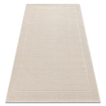 Beżowy dywan sizalowy TIMO 5979 do ogrodu - 2 gatunek, naturalny materiał