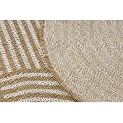 Dywan ORGANIC 1835 z sizalu o nieregularnym kształcie - elegancki dodatek