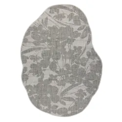 Dywan ORGANIC 2735 w kolorze ecru i szarym, naturalny, nowoczesny sizalowy