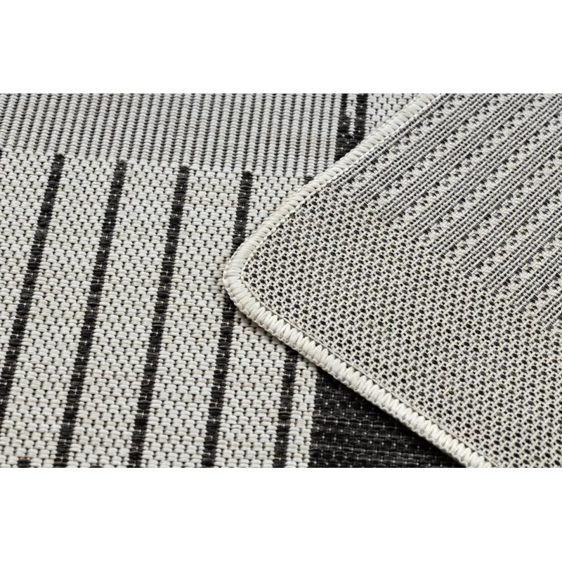 Dywan ORGANIC 2769 o naturalnej fakturze, elegancki styl w geometrycznym wzorze
