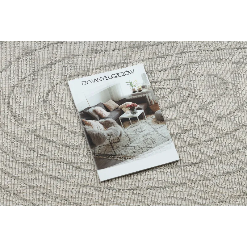 Nowoczesny dywan ORGANIC 2743 w odcieniach ecru i szarości, idealny do każdego wnętrza