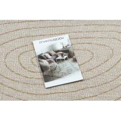 Dywan ORGANIC 2743 w odcieniach naturalnych, nowoczesny design, do stylowych wnętrz