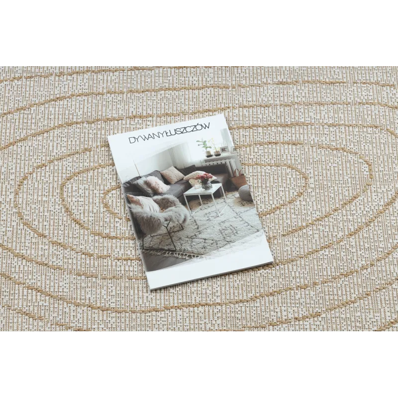 Dywan ORGANIC 2743 w odcieniach naturalnych, nowoczesny design, do stylowych wnętrz