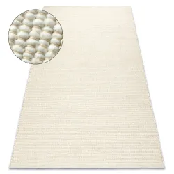 Dywan wełniany NEPAL 2100 w naturalnym kremie, dwustronny, 2 gatunek
