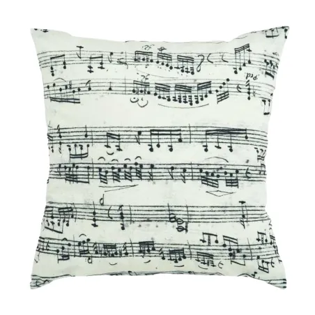 Poduszka dekoracyjna Music 45x45 cm z kolorowym wzorem, idealna do salonu