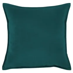 Niebieska poduszka dekoracyjna Plyš 45x45 cm z miękkiego materiału