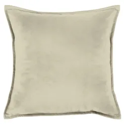 Poduszka dekoracyjna Plyš 45x45 cm w perłowym kolorze, idealna do salonu
