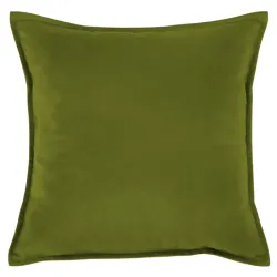 Zielona poduszka dekoracyjna Plyš 45x45 cm z miękkiego materiału
