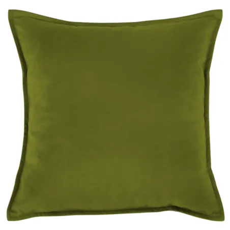 Zielona poduszka dekoracyjna Plyš 45x45 cm z miękkiego materiału