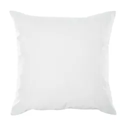 Biała poduszka dekoracyjna 45x45 cm do ogrodu, idealna na taras