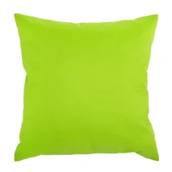 Limonkowa poduszka dekoracyjna 45x45 cm do ogrodu, idealna na taras