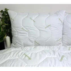 Poduszka Aloe Vera Green 45x45 cm – miękka, hipoalergiczna, zdrowy sen