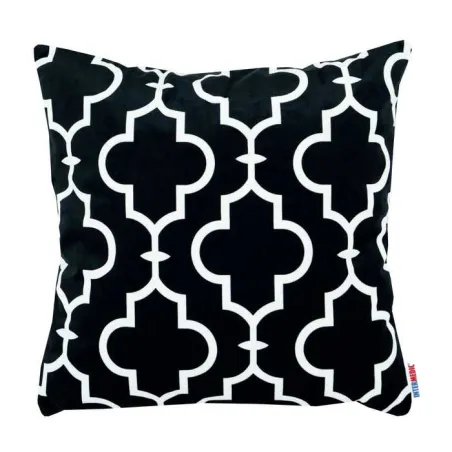 Czarna dekoracyjna poduszka Maroko 60x60 cm z eleganckim wzorem