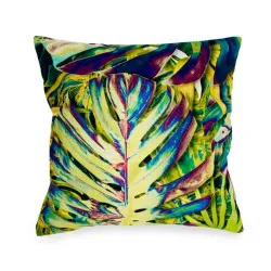 Poduszka dekoracyjna Tropic 60x60 cm z tropikalnym wzorem, idealna do salonu