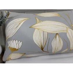 Poszewka na poduszkę bawełniana Glamour 50x150 cm