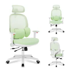 Fotel obrotowy dla dziecka Junior 6.3 Green – widok 7