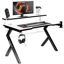 Biurko gamingowe Hero 5.0 White 120 cm