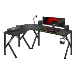 Biurko gamingowe narożne Hero 6.3 Black 154 cm