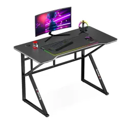 Biurko gamingowe Hero 1.6 Black 120 cm