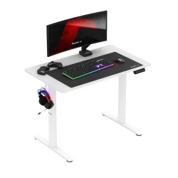 Biurko gamingowe elektryczne Hero 7.9 White 100 cm