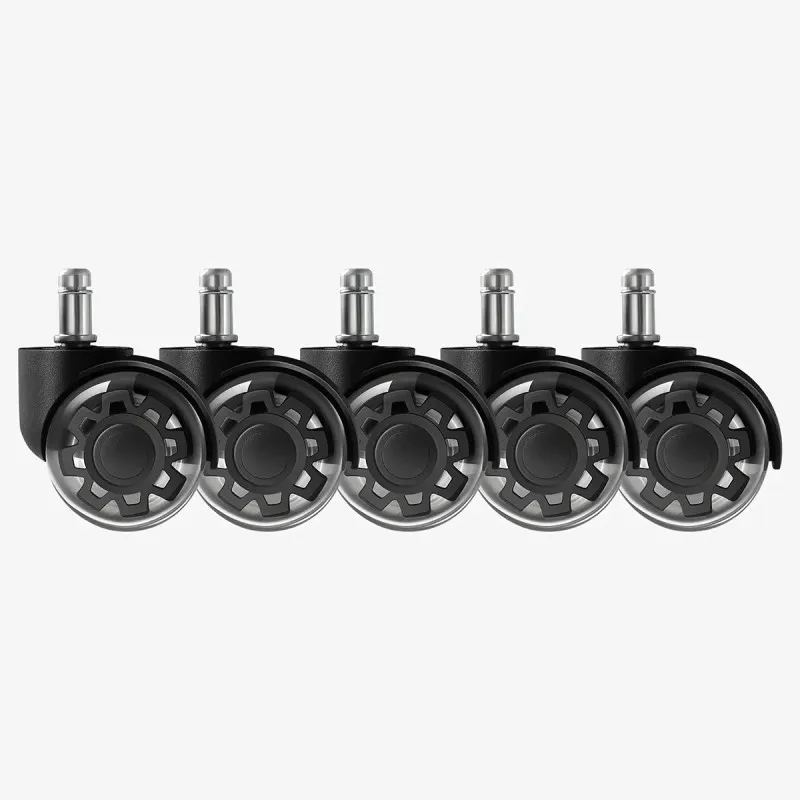 Kółka do fotela Wheels 3.0 Black 3