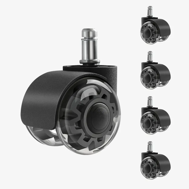 Kółka do fotela Wheels 3.0 Black 8