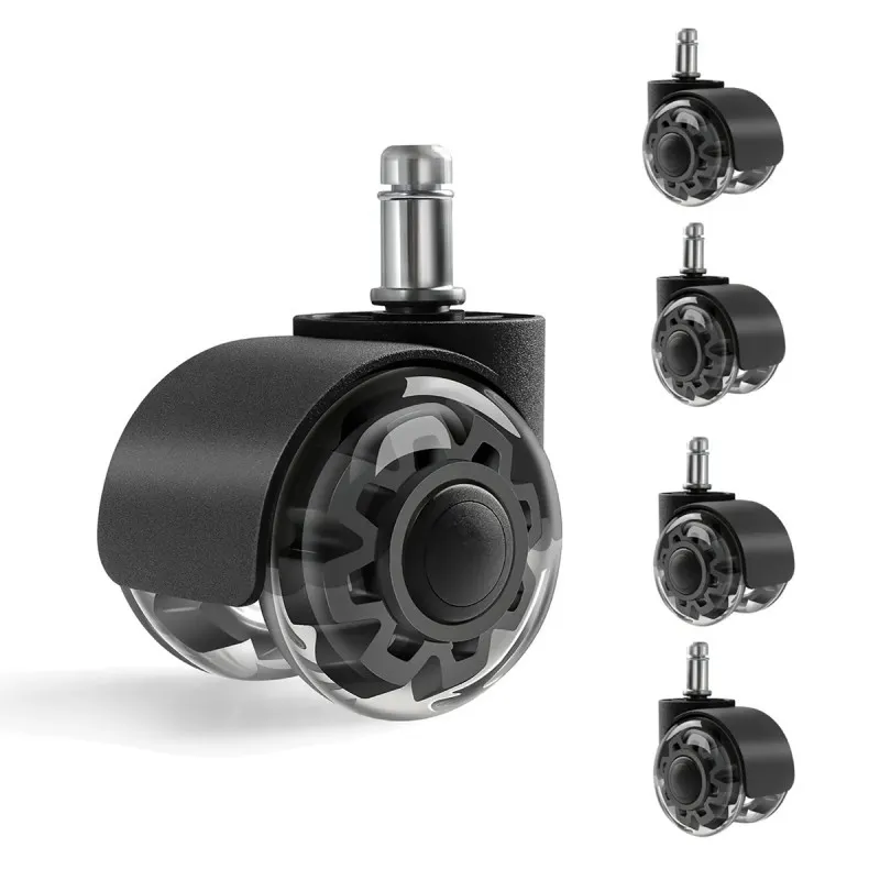 Kółka do fotela Wheels 3.0 Black 11