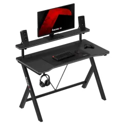 Biurko gamingowe Hero 1.9 Black 120 cm
