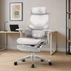 Fotel ergonomiczny Expert 8.7 Grey Mesh 4