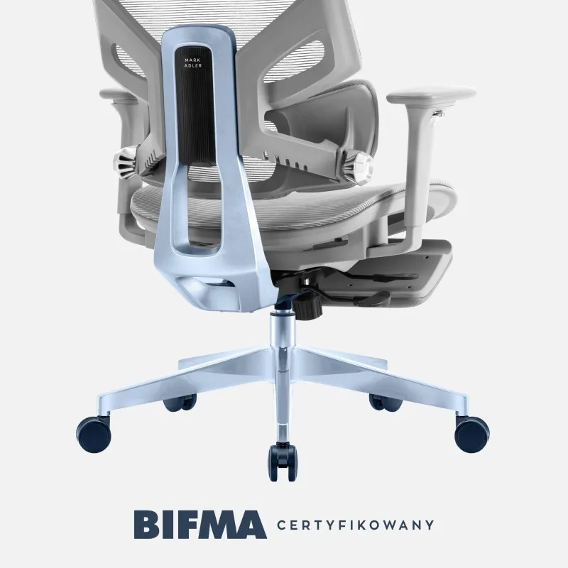 Fotel ergonomiczny Expert 8.7 Grey Mesh 6